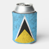 Saint Lucia Blikjeskoeler (Blikje Achterkant)