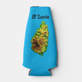 Saint Lucia Bottle Cooler (Voorkant)