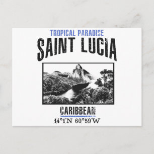 Saint Lucia Briefkaart