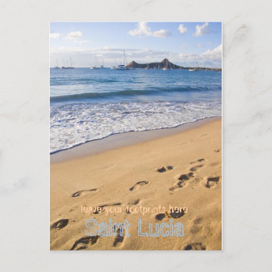 Saint Lucia Briefkaart (Voorkant)