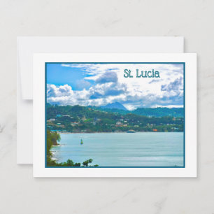 Saint Lucia Briefkaart