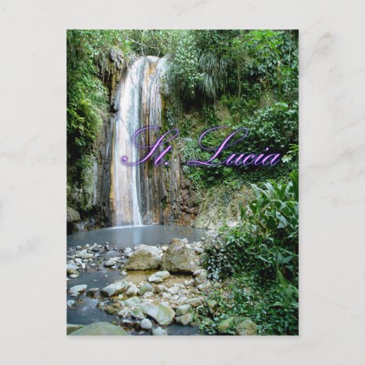 Saint Lucia Briefkaart (Voorkant)