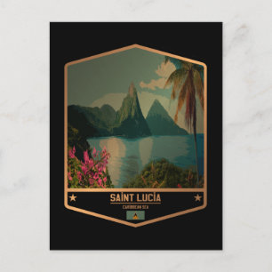 Saint Lucia Briefkaart