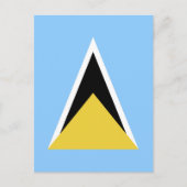 Saint Lucia Briefkaart (Voorkant)