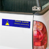 Saint Lucia Bumpersticker (Op Truck)