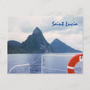 Saint Lucia Custom Briefkaart