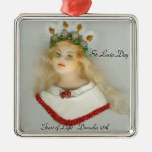 Saint Lucia Day 168 JL Biel Metalen Ornament