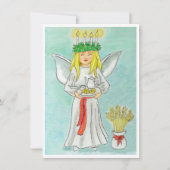 Saint Lucia Day Advent JL Biel Bedankkaart (Voorkant)