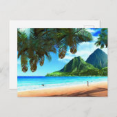 Saint Lucia de Pitons Briefkaart (Voorkant / Achterkant)