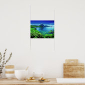 Saint Lucia de Pitons Poster (Keuken)