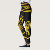 Saint Lucia Emblem Leggings (Links)