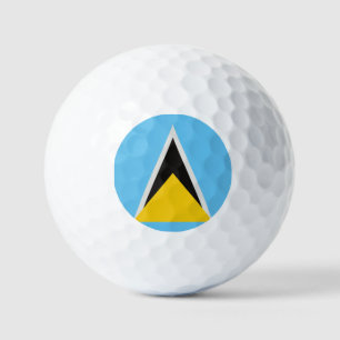 Saint Lucia Flag Golfballen