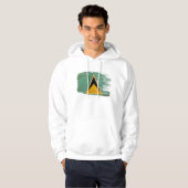 Saint Lucia Flag Hoodie (Voorkant volledig)