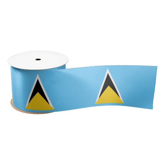 Saint Lucia Flag Lint (Spoel)