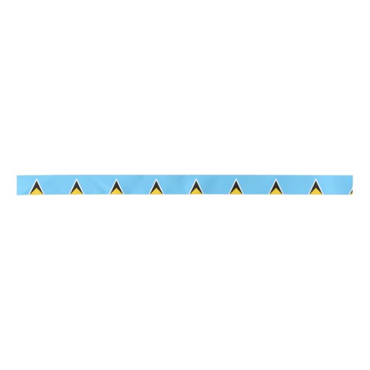 Saint Lucia Flag Lint (Voorkant)