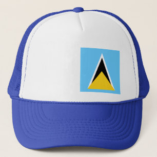 Saint Lucia Flag Saint Lucian Independence Trucker Pet