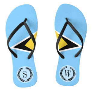 Saint Lucia Flag Teenslippers