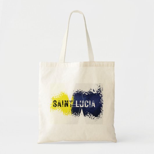 Saint Lucia gewoon mooi design dames tas (Voorkant)