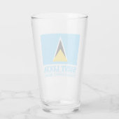 Saint Lucia Glas (Achterkant)