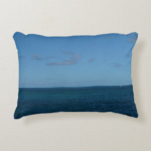 Saint Lucia Horizon Blue Ocean Accent Kussen