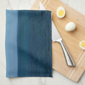 Saint Lucia Horizon Blue Ocean Theedoek (Quarter Fold)