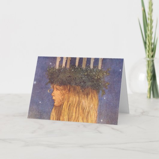 Saint Lucia John Bauer Kaart (Voorkant)