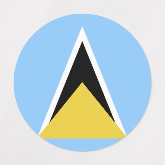 Saint Lucia Labels (Design 1)