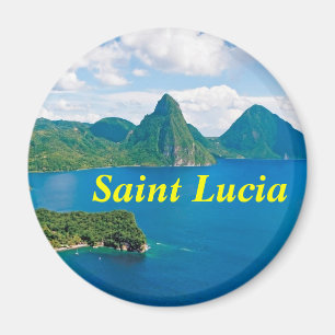 Saint Lucia magnet Magneet