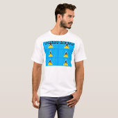 Saint Lucia mannen t-shirts (Voorkant volledig)