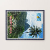 Saint Lucia - Panorama - Legpuzzel (Horizontaal)