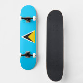 Saint Lucia Skateboard (Voorkant)