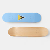 Saint Lucia Skateboard (Horizontaal)