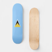 Saint Lucia Skateboard (Voorkant)