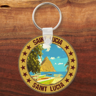 Saint Lucia Sleutelhanger