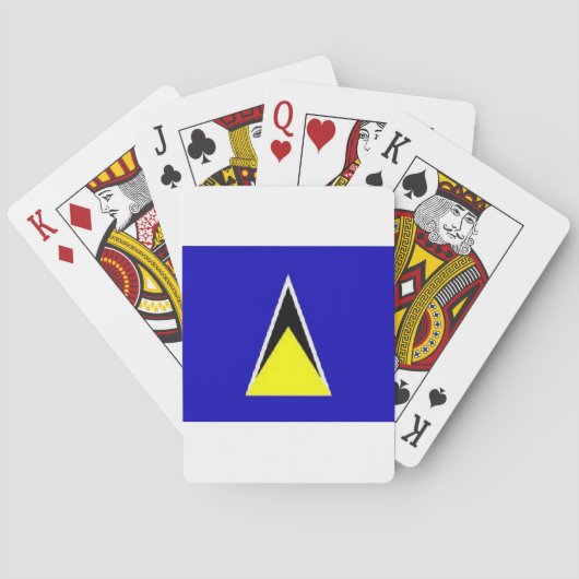 Saint Lucia Speelkaarten (Achterkant)