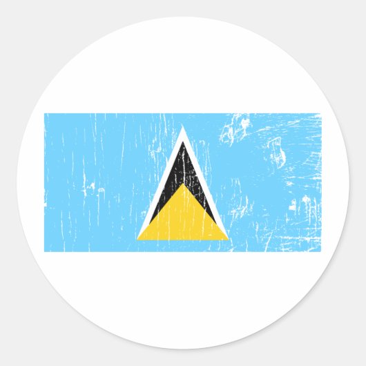Saint Lucia Sticker (Voorkant)