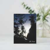 Saint Lucia Sunset Briefkaart (Staand voorkant)