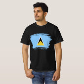 Saint Lucia T-shirt (Voorkant volledig)