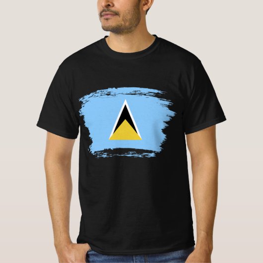Saint Lucia T-shirt (Voorkant)