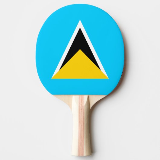 Saint Lucia Tafeltennisbatje (Voorkant)