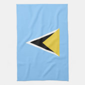 Saint Lucia Theedoek (Verticaal)