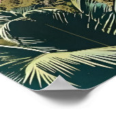 Saint Lucia Tropical Beach Poster (Hoek)