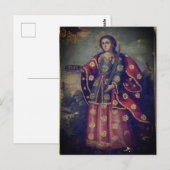 Saint Lucy beroemd gemaakt door Cusco School Briefkaart (Voorkant / Achterkant)