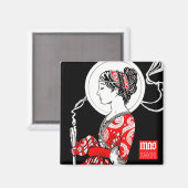 Saint-Lucy de Syracuse Magnet (Carré) (Recto/Verso)