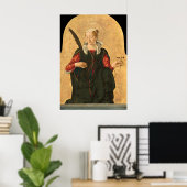 Saint Lucy - Francesco del Cossa Fine Art Poster (Thuiskantoor)