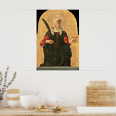 Saint Lucy - Francesco del Cossa Poster des Beaux- (Cuisine)