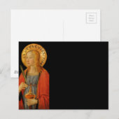 Saint Lucy Lucia c1470 Briefkaart (Voorkant / Achterkant)