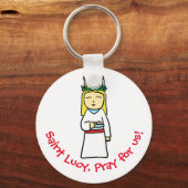Saint Lucy Sleutelhanger (Voorkant)