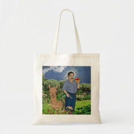 Saint Luis in de tuin Tote Bag