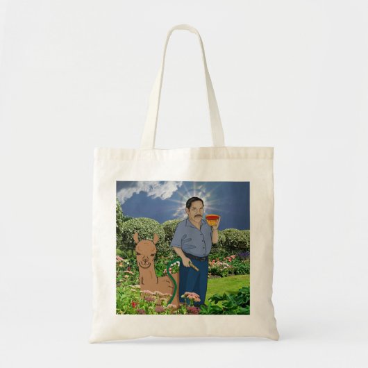 Saint Luis in de tuin Tote Bag (Voorkant)